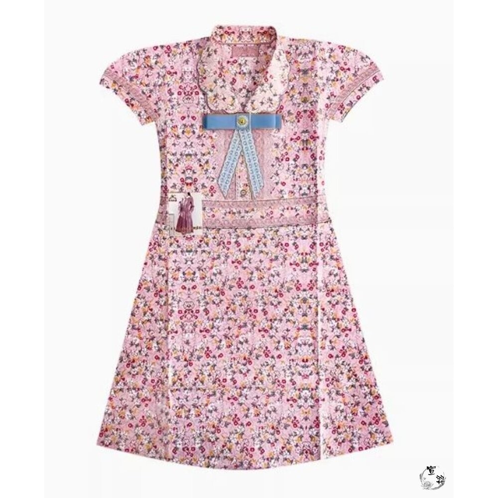 【台中35年老店】紙紮女裝 紙紮女鞋 紙紮洋裝 紙紮衣服 冥衣 往生衣 紙紮少女連衣裙 清明祭祖 普渡法會-細節圖6