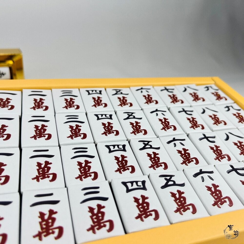 【宣羿】台中南屯37年 紙紮LV雀神麻將 環保材質組 紙紮麻將 紙紮牌尺 紙紮骰子 祭祀 往生 追思 祭祖 台製-細節圖5