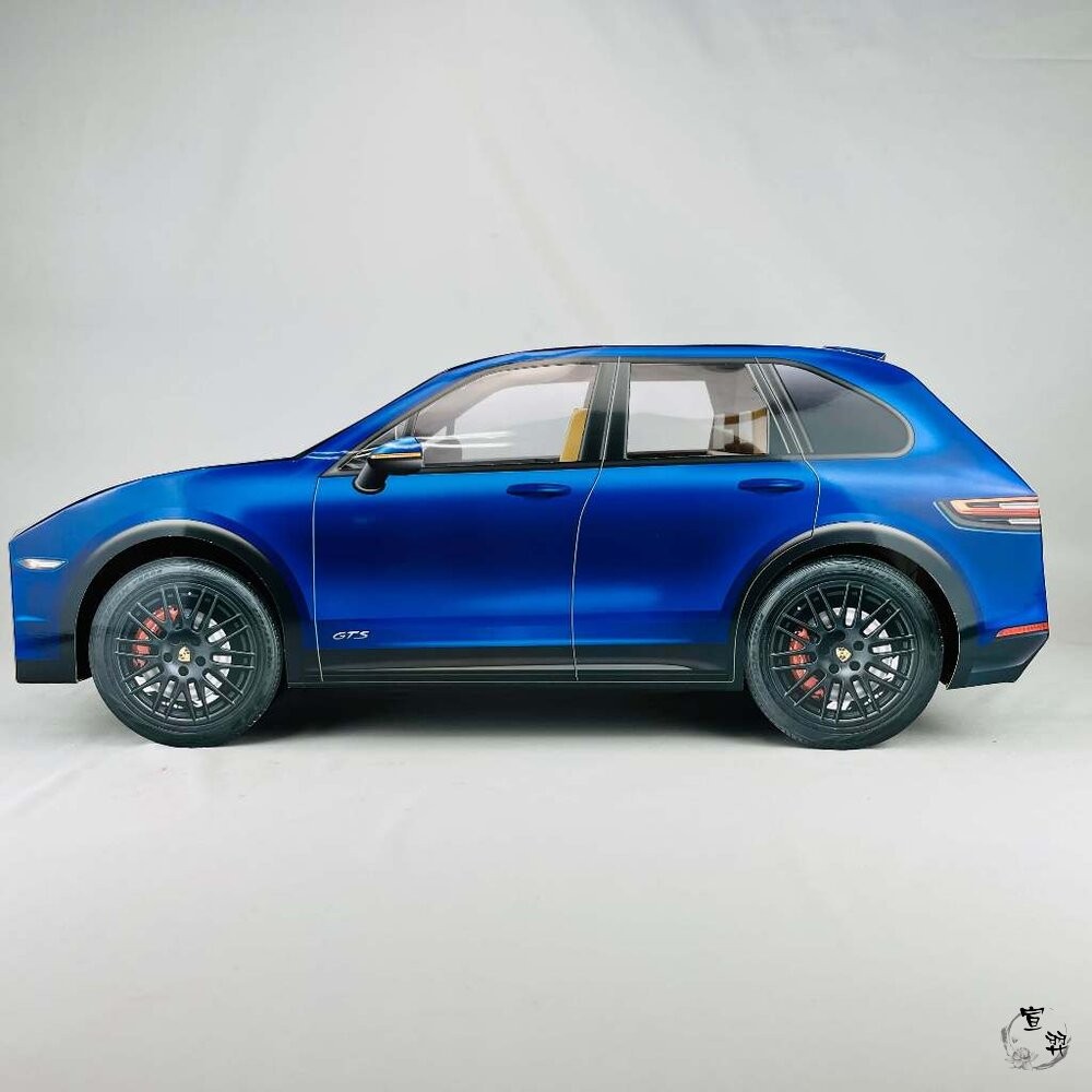 【宣羿】台中南屯37年 紙紮Porsche 台製紙質組 紙紮保時捷 紙紮凱彥 紙紮凱燕 祭祀 追思 祭祖 清明 台製-細節圖3