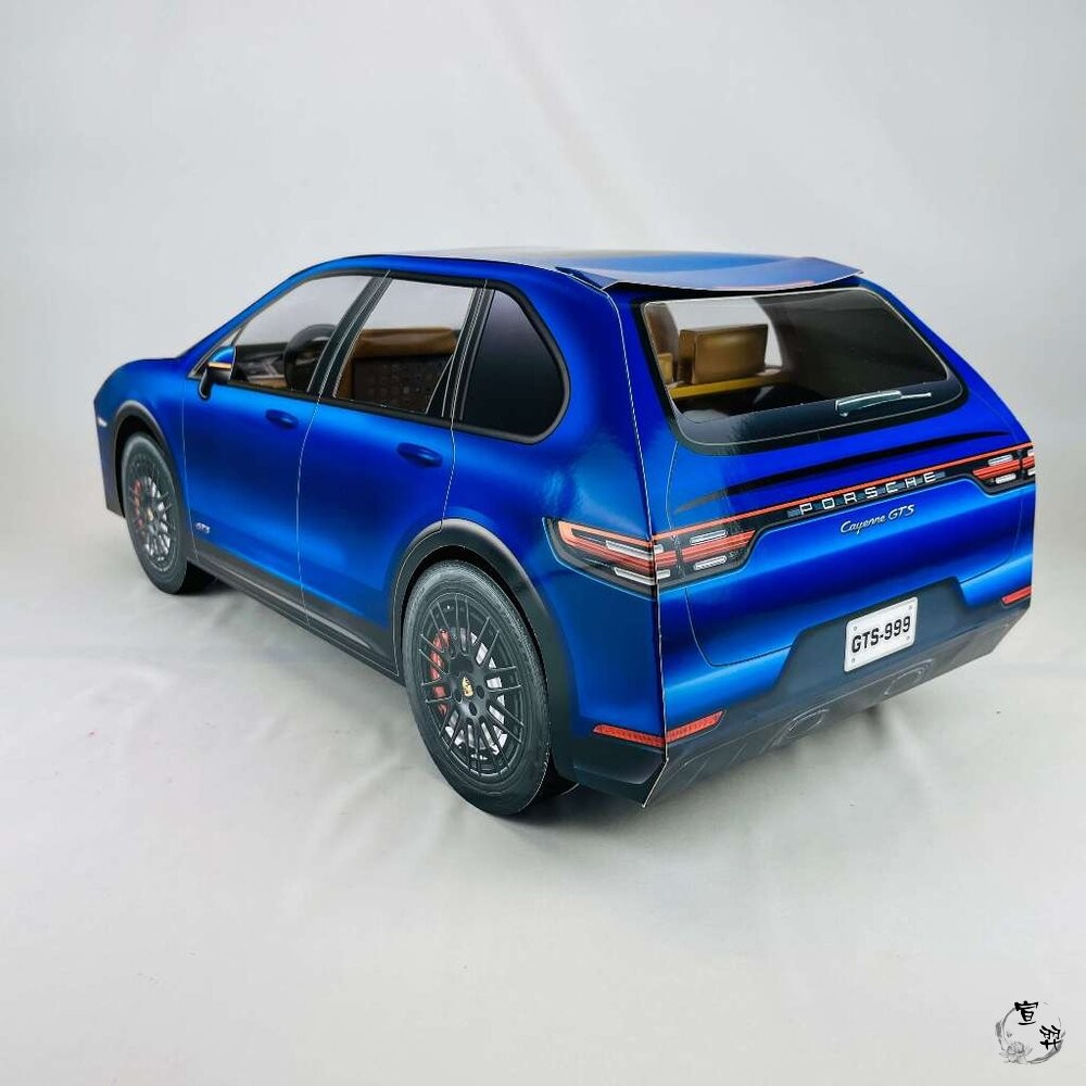 【宣羿】台中南屯37年 紙紮Porsche 台製紙質組 紙紮保時捷 紙紮凱彥 紙紮凱燕 祭祀 追思 祭祖 清明 台製-細節圖4