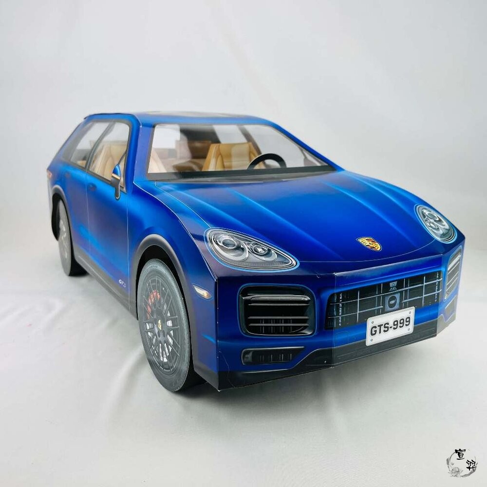 【宣羿】台中南屯37年 紙紮Porsche 台製紙質組 紙紮保時捷 紙紮凱彥 紙紮凱燕 祭祀 追思 祭祖 清明 台製-細節圖5