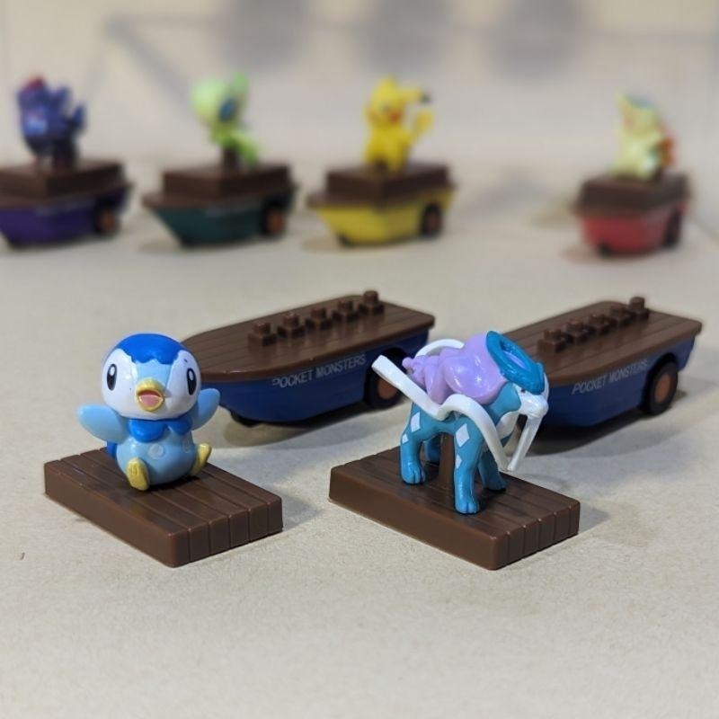 日本限定 寶可夢迴力船 (全10種一組) 神奇寶貝 2010 老玩具-細節圖2