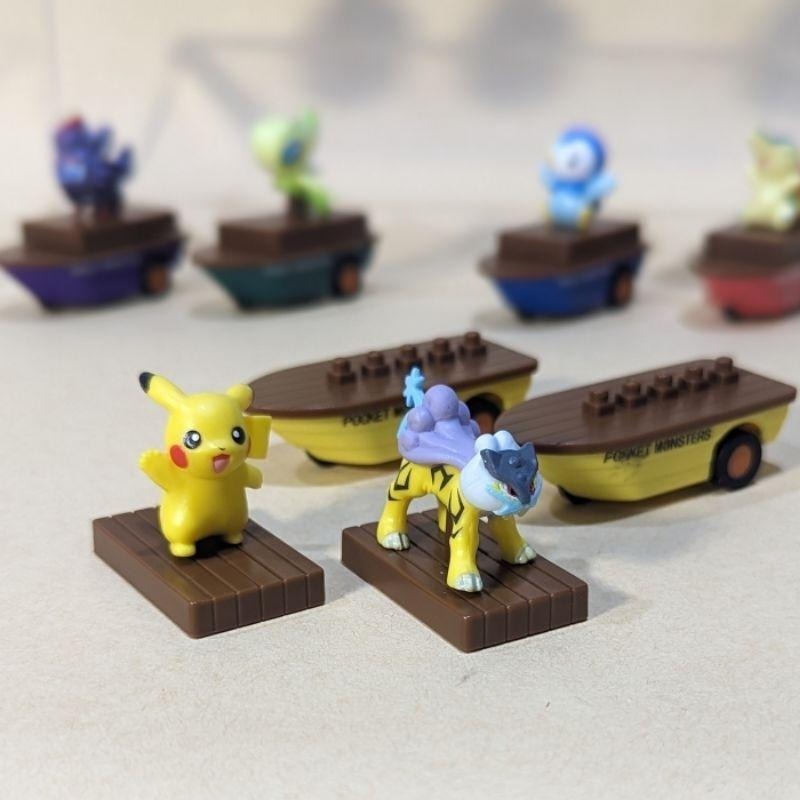 日本限定 寶可夢迴力船 (全10種一組) 神奇寶貝 2010 老玩具-細節圖3