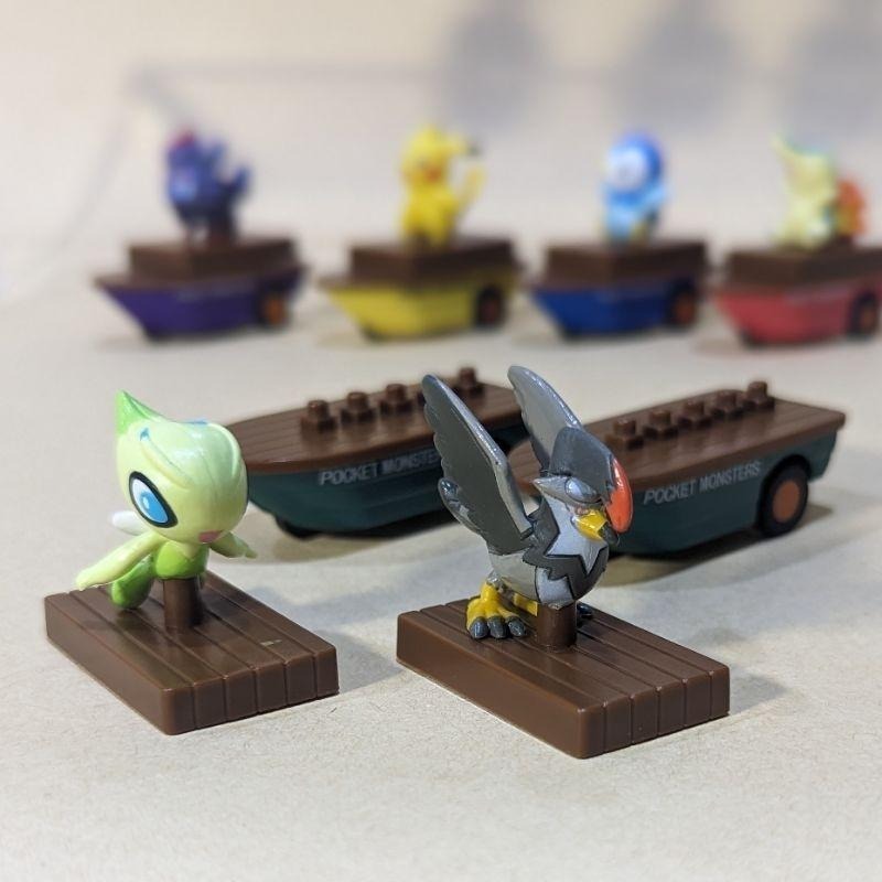 日本限定 寶可夢迴力船 (全10種一組) 神奇寶貝 2010 老玩具-細節圖5