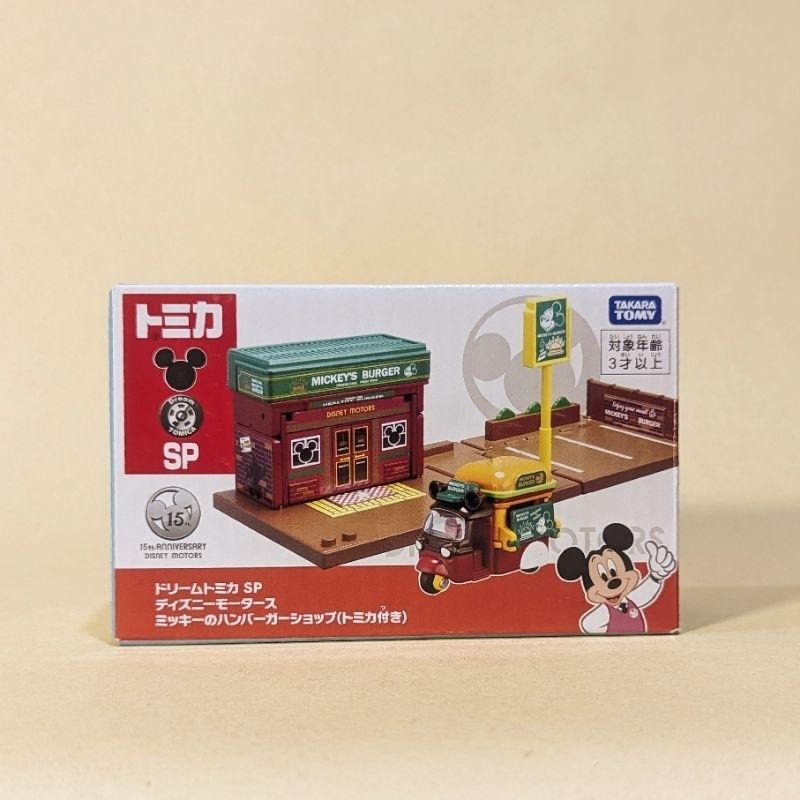 日版 Dream Tomica SP Disney 米奇漢堡商店 內含特殊色DM-04米奇漢堡車-細節圖7