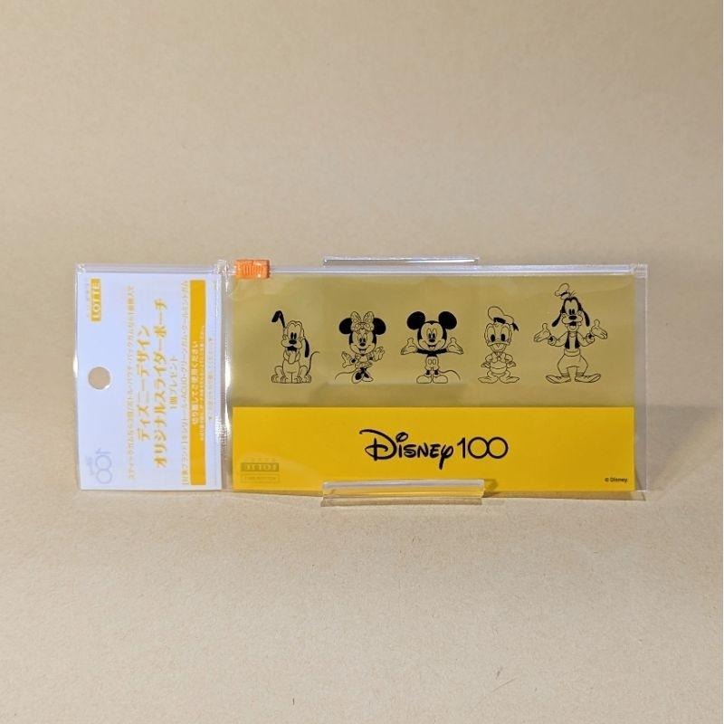 日本限定 迪士尼100週年 糖果色小物夾鏈袋 米老鼠 玩具總動員 公主系列 高飛 唐老鴨-細節圖3