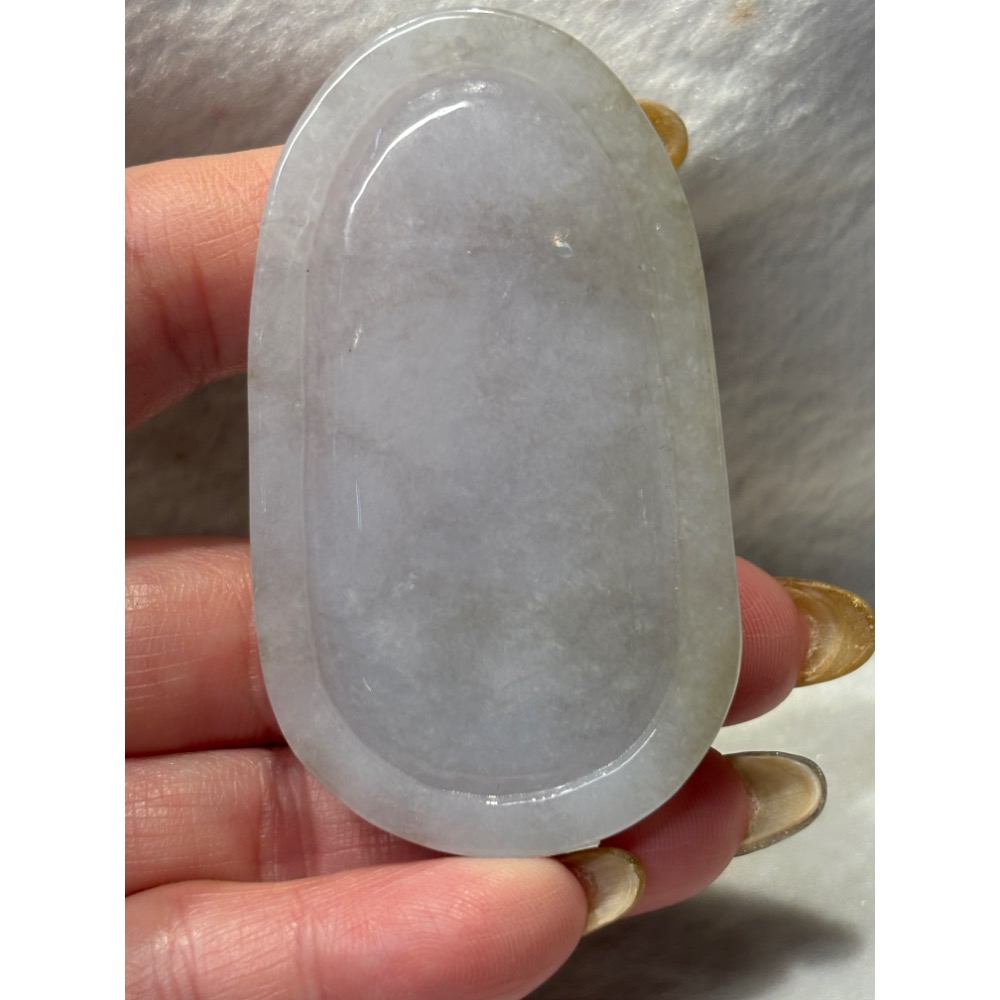 【一心翡翠】*天然緬甸玉翡翠A貨*冰紫玄天上帝玉墜-細節圖2