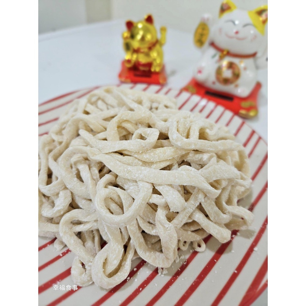 幸福食事-手作料理：手工刀削麵 600g ｜每日新鮮製作、Q彈有咬勁的粗細手工刀削麵推薦-細節圖2