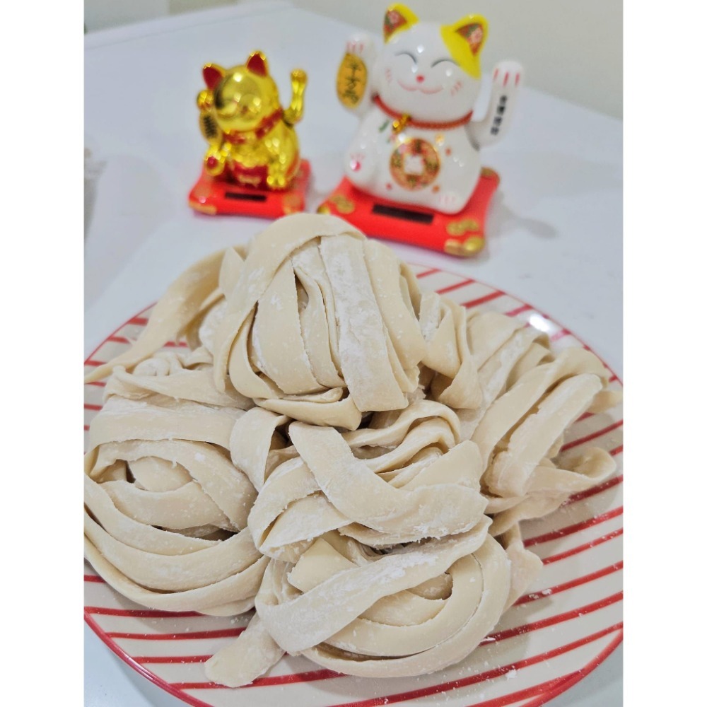 幸福食事-手作料理：手工刀削麵 600g ｜每日新鮮製作、Q彈有咬勁的粗細手工刀削麵推薦-規格圖2