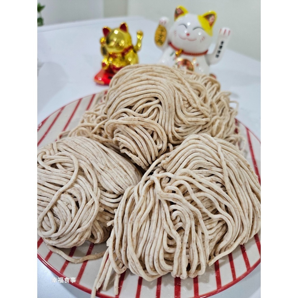 幸福食事-手作料理：手工蕎麥麵 600g ｜日本進口蕎麥粉、每日新鮮製作 Q 彈有咬勁-細節圖2