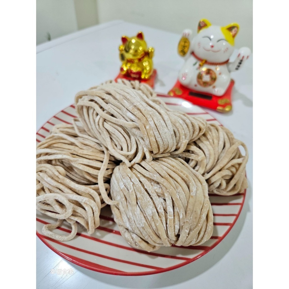 幸福食事-手作料理：手工蕎麥麵 600g ｜日本進口蕎麥粉、每日新鮮製作 Q 彈有咬勁-規格圖2