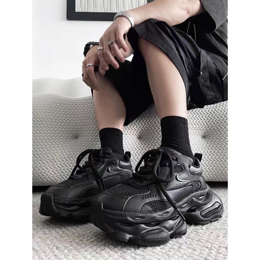 韓國 VBIN 六公分風浪氣墊老鞋-細節圖4