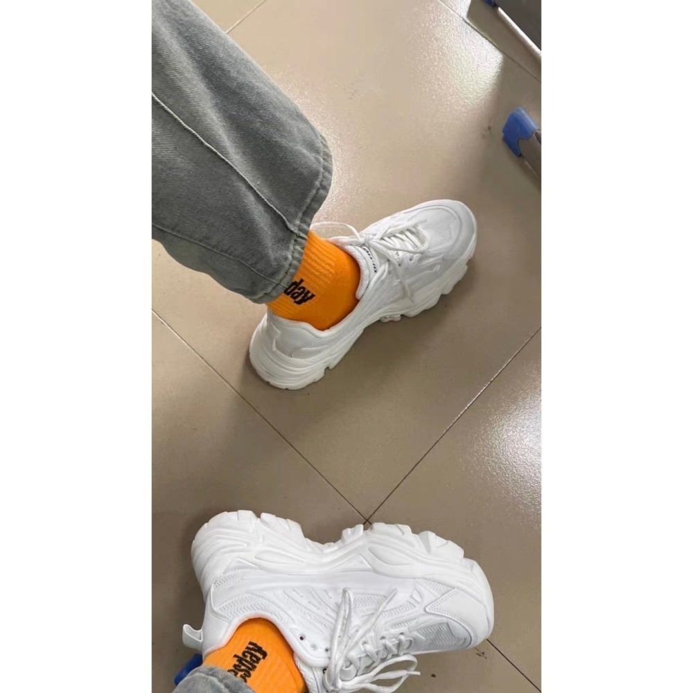 韓國 VBIN | 男款 7公分厚底老爹鞋-細節圖7