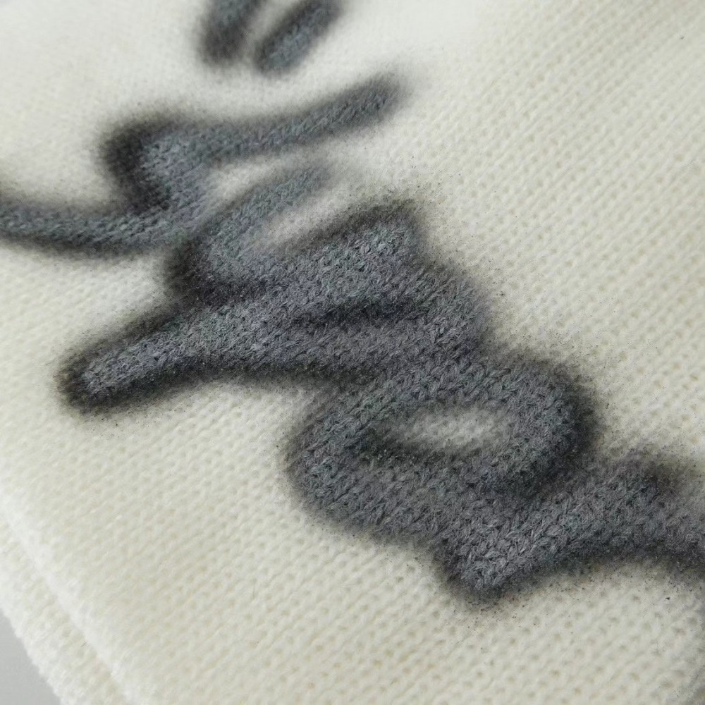 正韓UNI歐美塗鴉印花針織帽-細節圖7