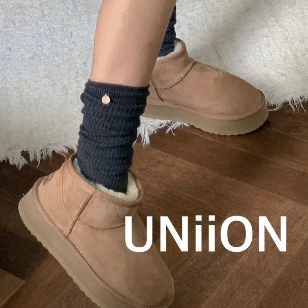 正韓UNI金扣小腿襪-細節圖4
