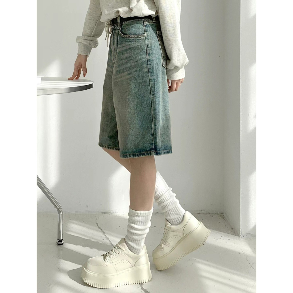 韓國NAA厚底松糕小白鞋-細節圖3