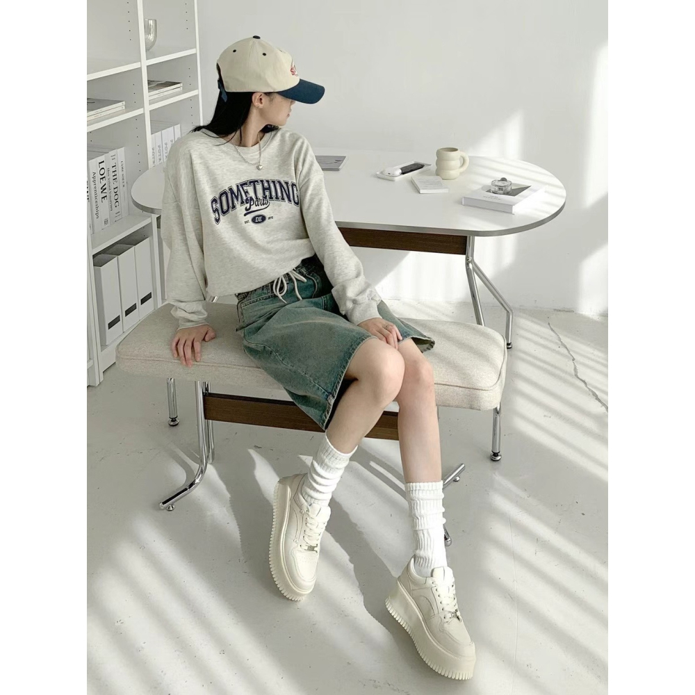 韓國NAA厚底松糕小白鞋-細節圖4