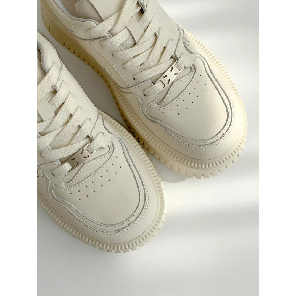 韓國NAA厚底松糕小白鞋-細節圖9