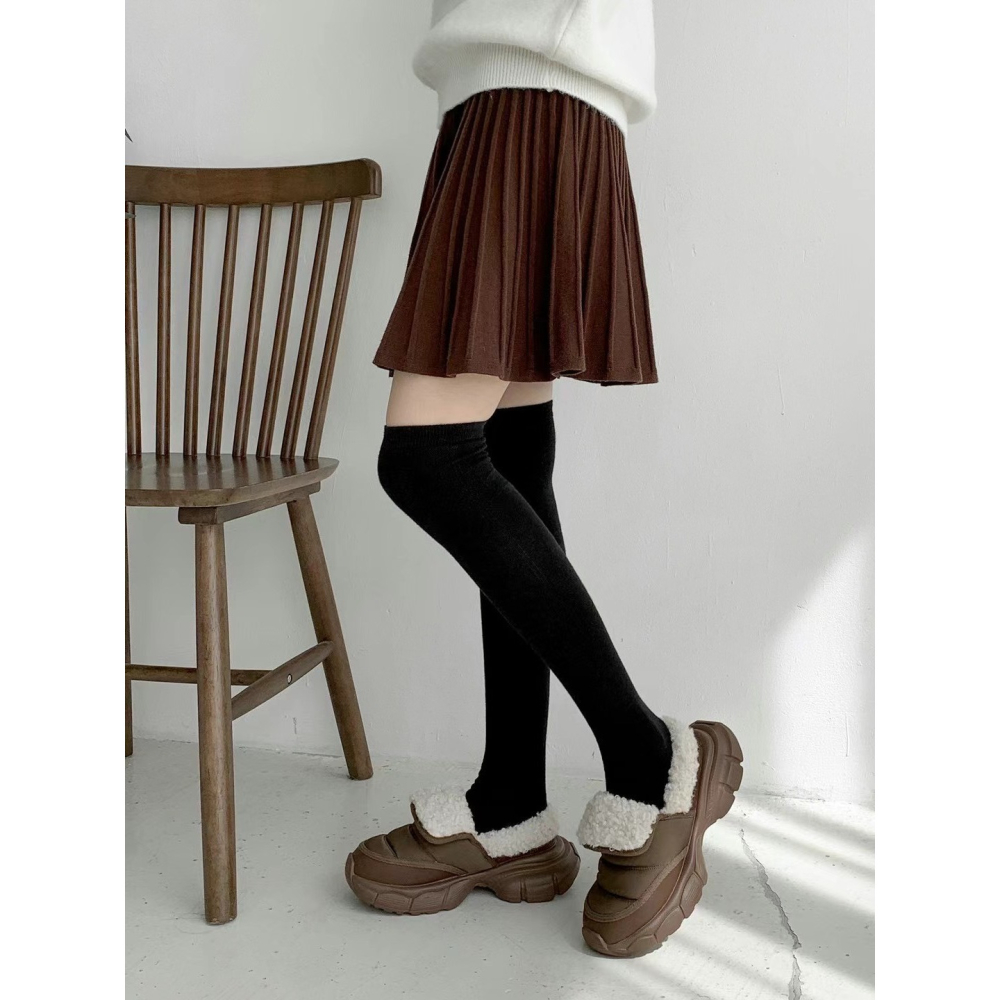 正韓NAA百搭羊毛包頭穆勒鞋-細節圖4