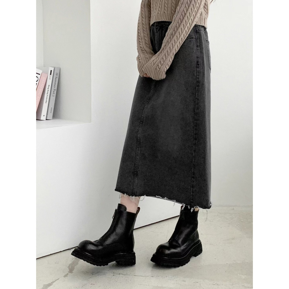 正韓NAA高定款增高英倫短靴-細節圖6