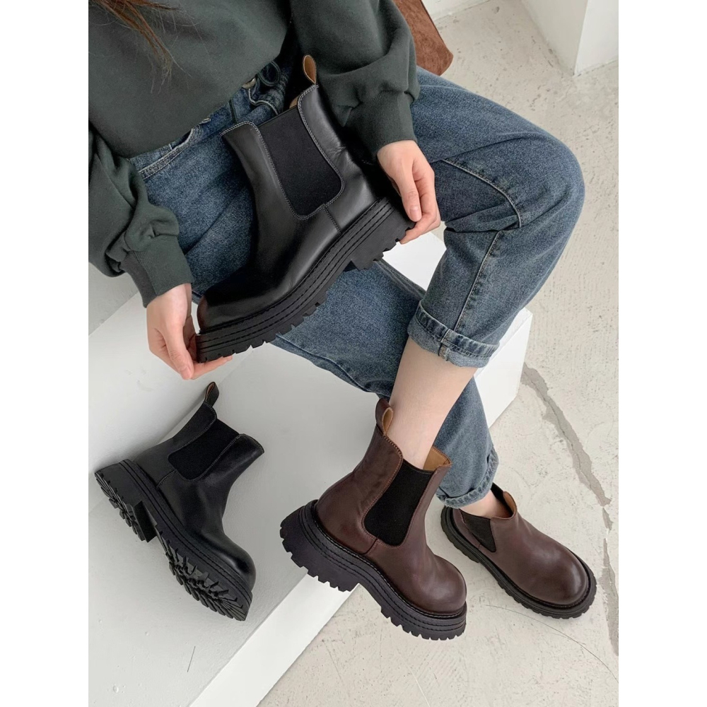 正韓NAA簡約英倫短靴-細節圖2