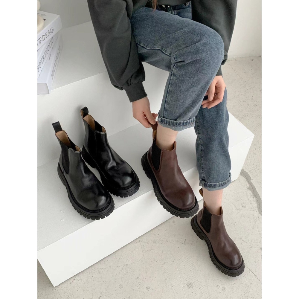 正韓NAA簡約英倫短靴-細節圖4