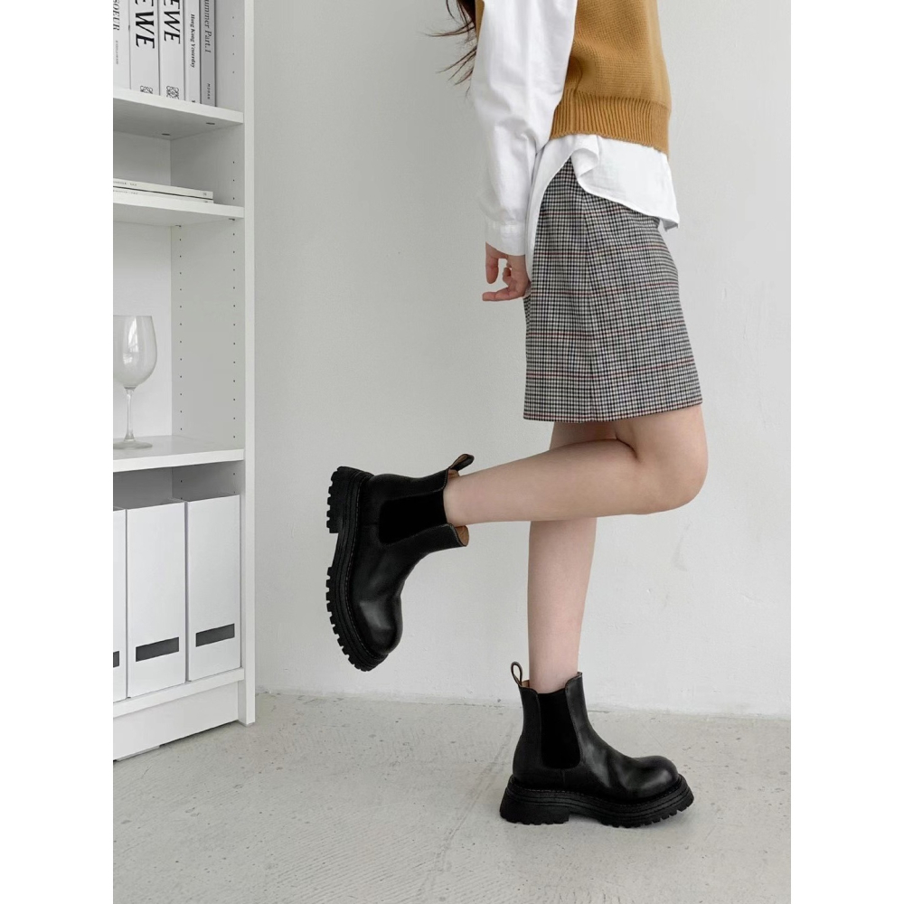 正韓NAA簡約英倫短靴-細節圖5