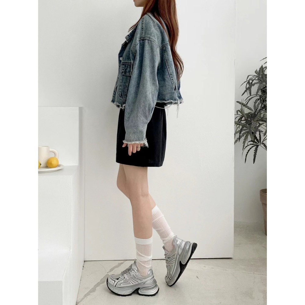 正韓NAA拚色厚底老爹鞋-細節圖9