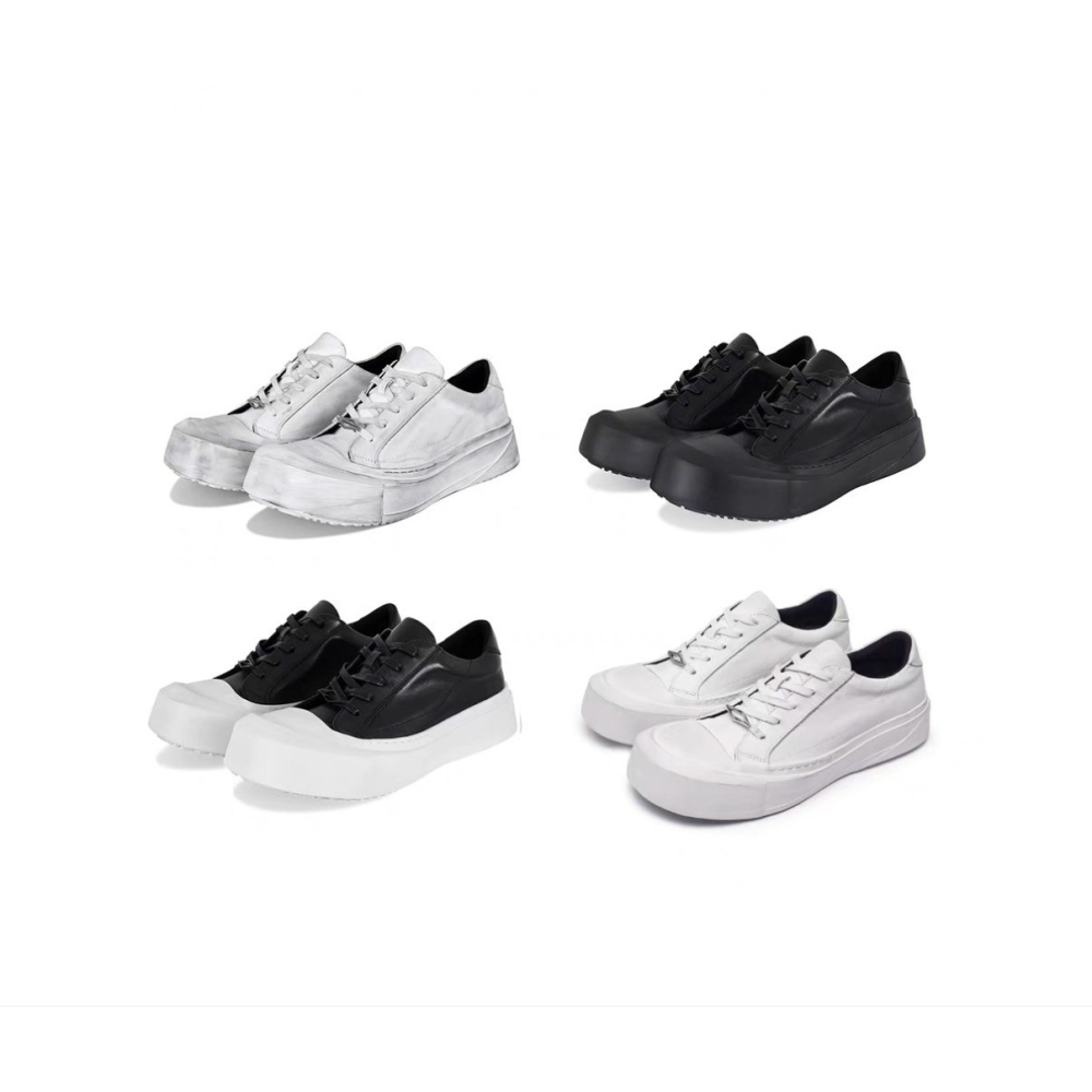 韓國VBIN熊貓翹鼻寬楦板鞋-細節圖4