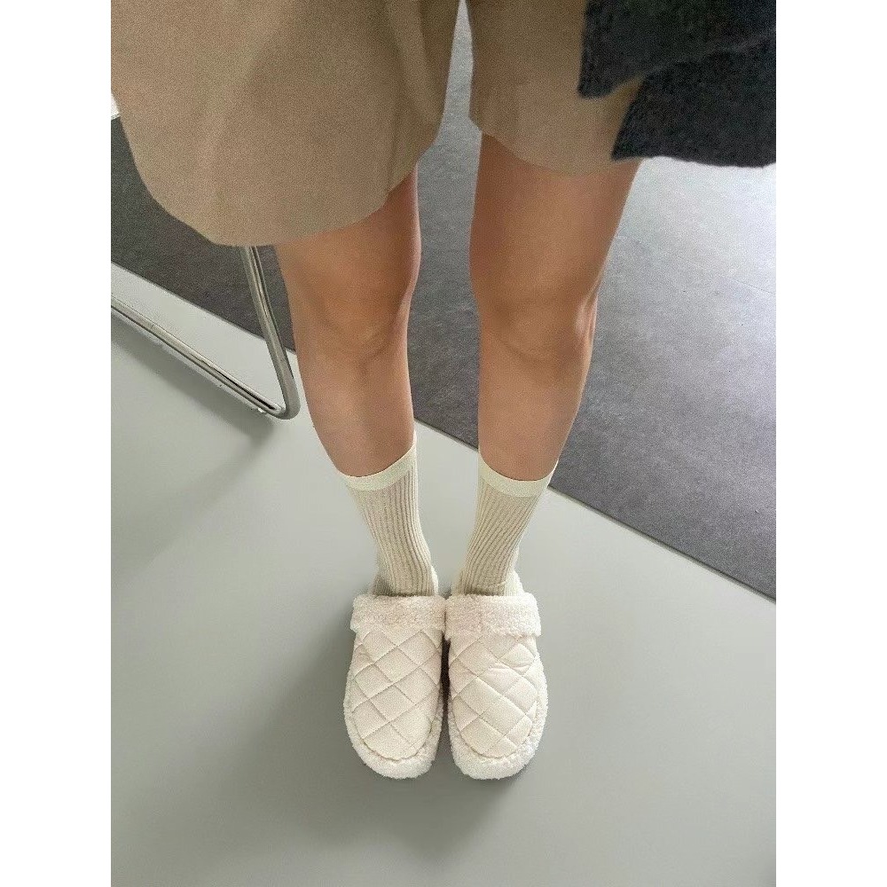 韓國PLA小被被泰迪絨毛拖鞋雪靴-細節圖6