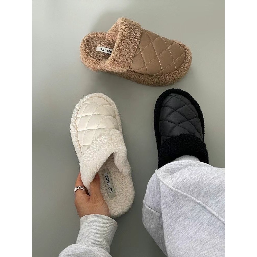 韓國PLA小被被泰迪絨毛拖鞋雪靴-細節圖9