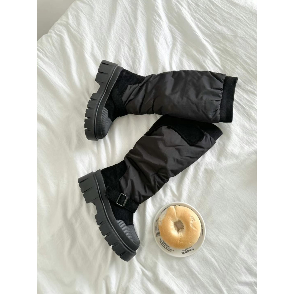 韓國ELF少見羽絨襪套長靴-細節圖8