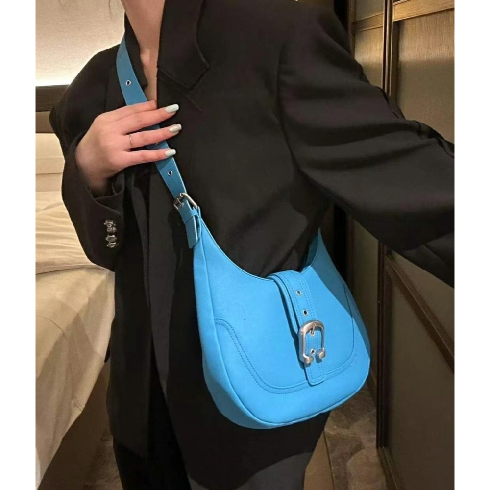 韓國TRO 大容量馬鞍腋下包-細節圖4