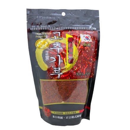 韓廚 正宗韓國辣椒粉 粗粉 (252g/包) ，細粉 (252g/包) ，辣椒醬 (500g/盒)-規格圖6