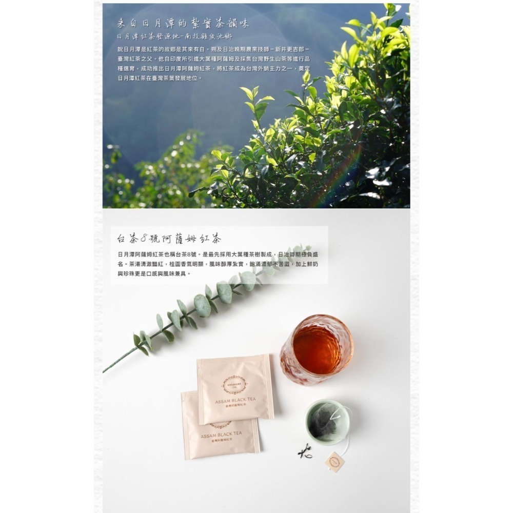 Gelovery 臺灣阿薩姆紅茶(1盒8入)-細節圖3
