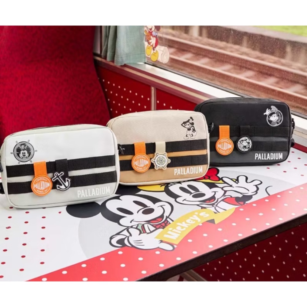 全新限量現貨 正版授權 7-11PALLADIUM 迪士尼100周年系列 小方包-細節圖2