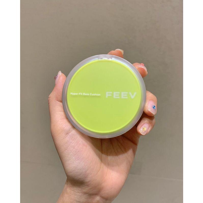 現貨 FEEV 完美貼合高光氣墊粉餅 15g Hyper-Fit Bare Cushion 三色 SPF40 PA++-細節圖7