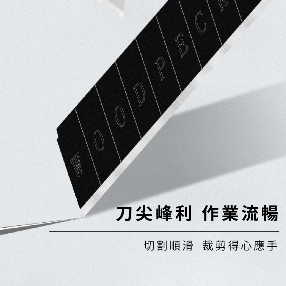 【高碳鋼美工刀刀片】SK5黑碳鋼 白鋼 0.6mm加厚款 刀片角度60° 小號刀片 大號刀片 切割-細節圖3