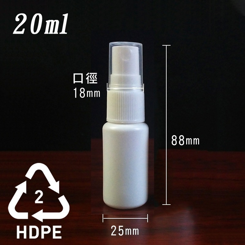 【買10送2】塑膠噴霧瓶 小噴瓶 HDPE PET 20ml~100ml 噴罐 分裝罐 防疫用品 旅遊用品-細節圖5