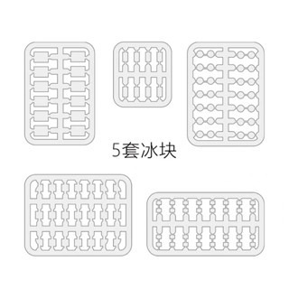 微縮 迷你 冰品 冰棒 冰塊 製冰盒 冰盒 熊熊 小熊 牛奶冰 草莓冰 米糕冰棒 芒果冰棒 香蕉冰棒 鳳梨冰 袖珍 食玩-規格圖9