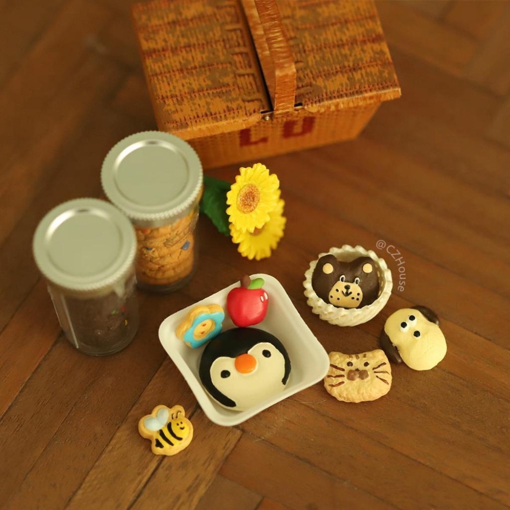 Czhouse 微縮 向日葵 袖珍 玩具 盒玩 食玩-細節圖4