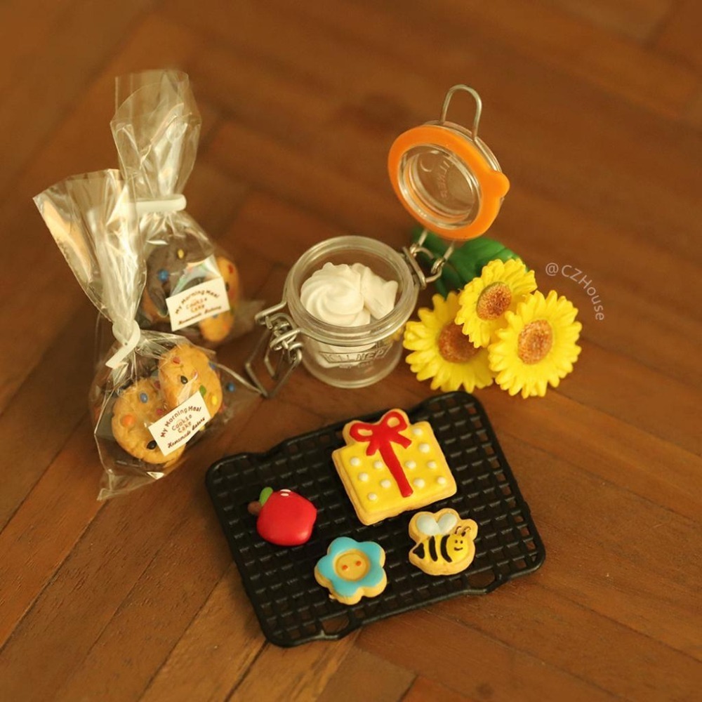 Czhouse 微縮 向日葵 袖珍 玩具 盒玩 食玩-細節圖6