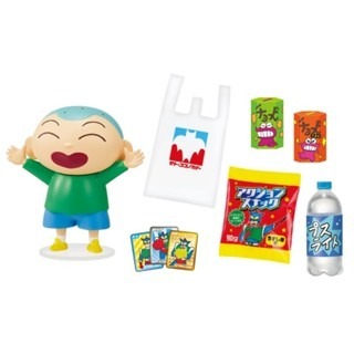 re-ment 蠟筆小新 佐藤九日堂 盒玩 食玩-規格圖1