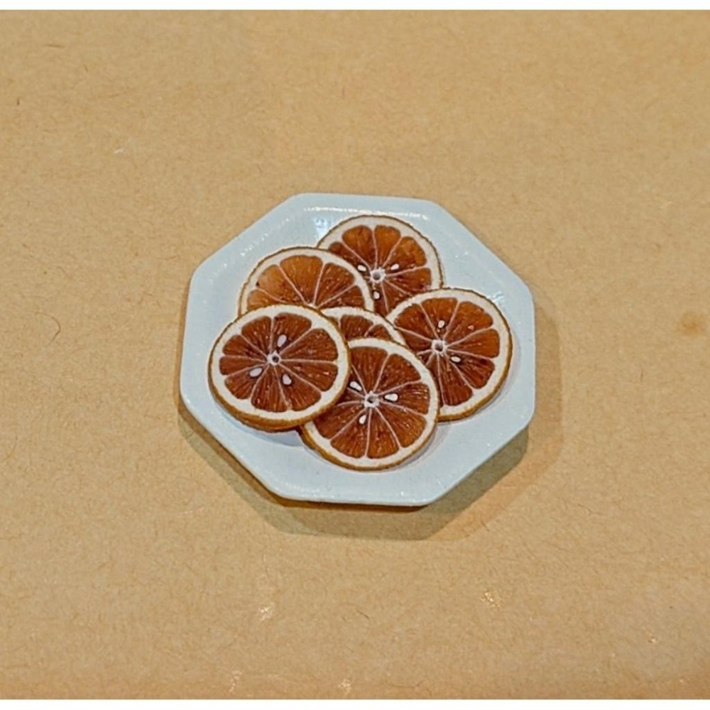 微縮 手作 檸檬片 檸檬乾 檸檬切片 食玩 玩具-細節圖3