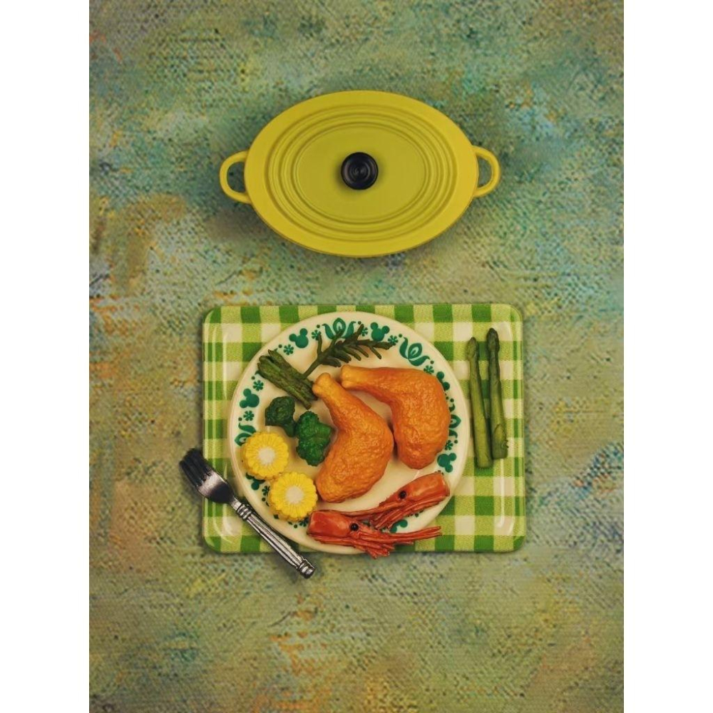 微縮 絲果兔兔醬 絲果兔 絲果兔兔 仿鐵鍋 仿琺瑯鍋 迷你 袖珍 食玩-細節圖5