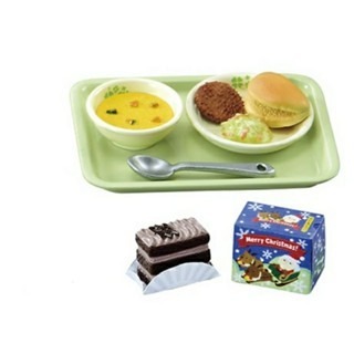 re-ment 最喜歡的營養午餐 最喜歡學校的營養午餐 營養午餐 午餐 給食 盒玩 食玩-規格圖1