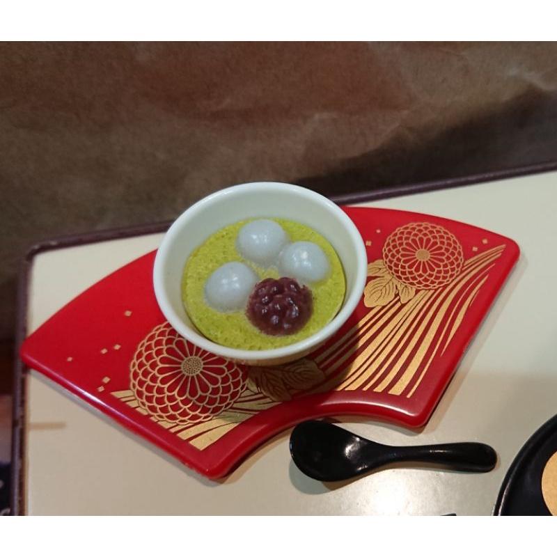 四組合售 re-ment 抹茶日式甜點 盒玩 二手+未拆袋-細節圖6