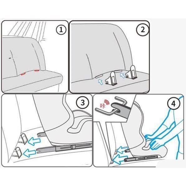 💢阿提斯altis💢無isoflx 解決方案9代～10.5代專用isoflx接口 安全座椅isoflx輔助支架-細節圖7