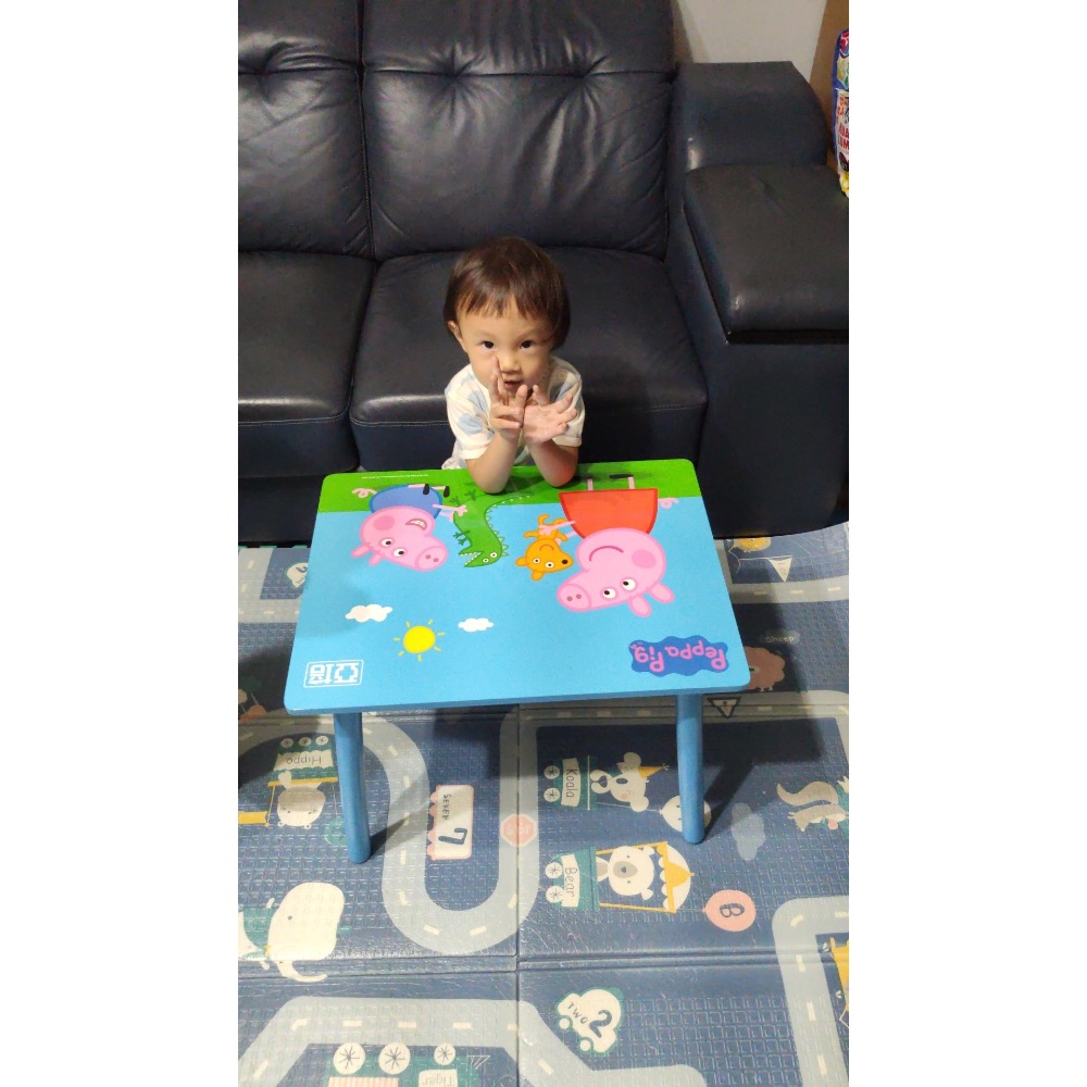 粉紅豬小妹-學習桌椅組-細節圖4