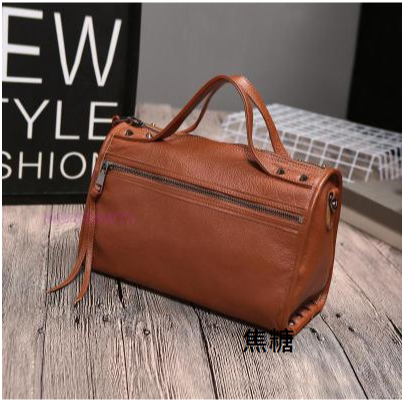 慵懶午後韓版小羊皮鉚釘包(小款)-細節圖3